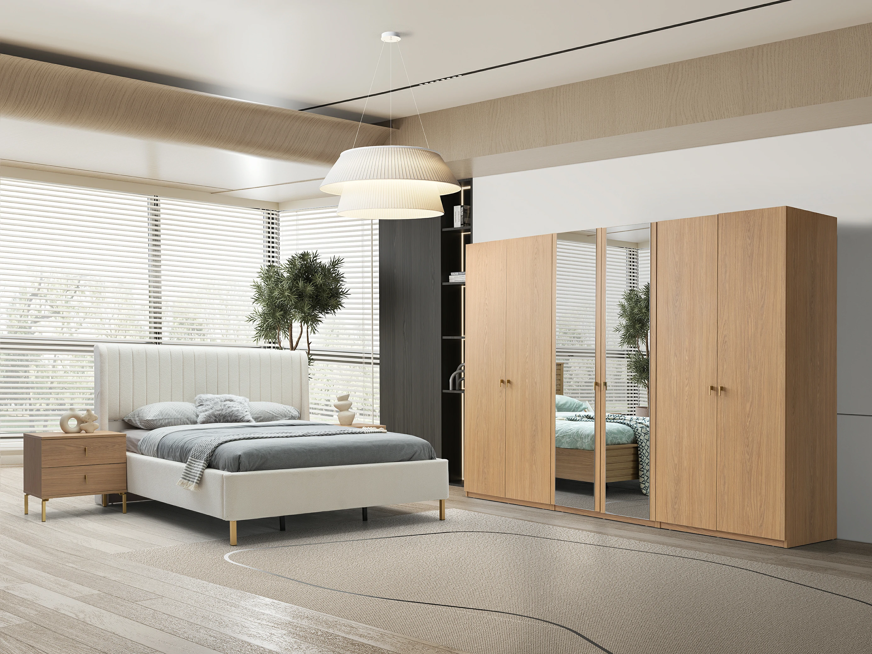 Duru Meşe - Yatak Odası