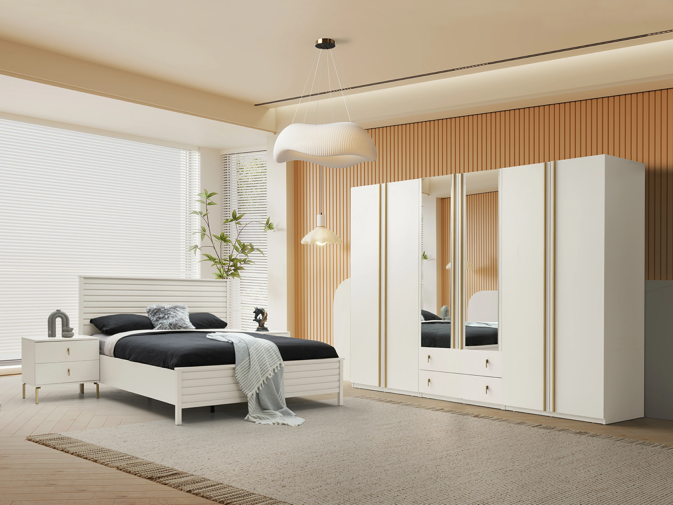 Hera Aynalı Çöl Aytaşı - Yatak Odası